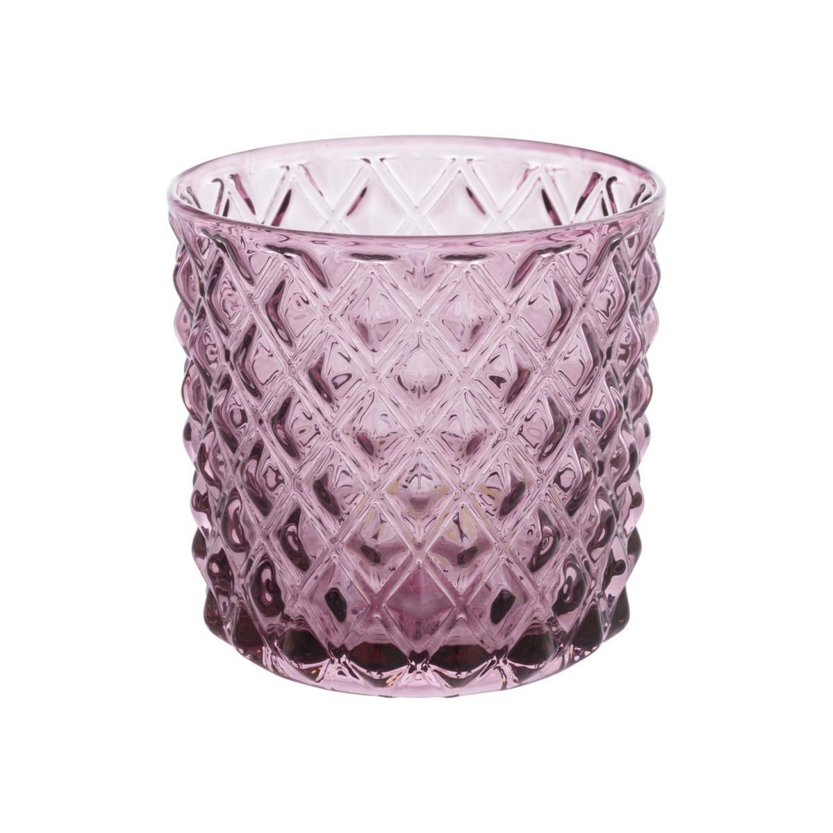 Acquista online Brandani set 6 Bicchiere rombi vetro colori assortiti 9x8,5 h cm cod.51536 Brandani